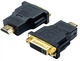 Перехідник Hdmi male - Dvi female чорний, 24pin - зображення 2