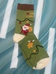 Шкарпетки жіночі Legs бавовняні із казковим зображенням Санти CHRISTMAS SOCKS COTTON 36-41(р) olive (CW121) - изображение 2