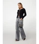 Джинсы с блестками Guess 32 серый W5RA96D5M31 596531 - изображение 4