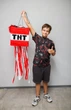 Піньята TNT Minecraft червона квадратна - изображение 1