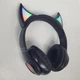 Портативные Bluetooth-наушники CAT для детей со светодиодной подсветкой CHER-25-Black - изображение 4
