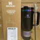 Термос термочашка Stanley Quencher H2.0 Tumbler з нержавіючої сталі 1,18 л Black Chrome Collection KT6007826 - зображення 1