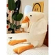 Игрушка мягкая Гусь-обнимусь 110см Белая - изображение 3