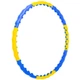 Обруч массажный 100 см 2,1 кг для похудения разборной Хула Хуп Hula Hoop DYNAMIC HOOP JS-6018 - изображение 4