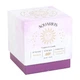 Зодіакальна ароматична свічка Elements of home fragrance з кристалами Водолій. Аромат бергамот і мандарин, камінь аметист. - изображение 4