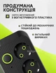 Удлинитель сетевой фильтр 6 метров фильтр питания на 3 розетки 4 USB разъёмами Type-C зарядное устройство переноска 2500 Вт с заземлением и защитой от перегрузки для дома офиса бытовой техники зарядки телефонов планшетов чёрный - изображение 4