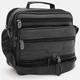 Чоловіча шкіряна сумка-барсетка Borsa Leather 3 чорний з натуральної шкіри 53885 - зображення 2