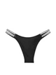 Трусики зі Стразами Victoria's Secret VERY SEXY Double Shine Strap Smooth Brazilian Panty M Чорні (26826747) - изображение 3