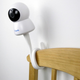 Видеоняня Baby Monitor SM-650 + гибкий держатель камеры, 5-дюймовый ЖК-монитор, поворотный дисплей, датчик звука, ночное виденье, беспроводная, поворотная радионяня, измерение температуры - изображение 2