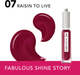 Pomadka do ust Bourjois Fabuleux Ink 07 Raisin to Live 3.5 ml (3616305242730) - obraz 2