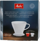 Dripper do kawy Melitta 1x4 porcelanowy Czerwony (4006508219032) - obraz 6