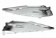 Боковые обтекатели (пара) (ЧЕРНЫЙ) HONDA DIO AF-27/28 - изображение 2