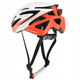 Kask rowerowy Nils Extreme rozmiar L biało-czerwony MTW24 (5907695595697) - obraz 4