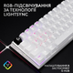 Клавiатура Logitech G PRO X 60 TKL GX Optical Tactile White (920-011930) - зображення 8