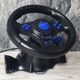 Игровой руль 3в1 PC\PS2\PS3 с педалями и вибрацией, чёрный PS3-10 - изображение 10