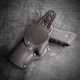 Кобура Пеламе поясна ARMA для GLOCK 17 з натуральної шкіри BLACK (з Тризубом) - зображення 3