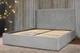 Полуторная кровать RidneTut Odissey 140х200 см с подъемным механизмом Lili 94 Серая (334100121-94140) - изображение 3
