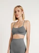 Бесшовный топ Giulia Cami Top L/XL Серый_Poppy seed (4823116914490) - изображение 4