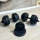 Гантели RN-Sport битумные по 11 кг комплект 2 шт (BD-11) - изображение 9