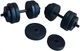 Гантели RN-Sport битумные по 21 кг комплект 2 шт (BD-21) - изображение 3