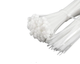 Хомут пластиковий стяжка Nylon Cable Tie White 100×2.5 мм 100 штук - зображення 2