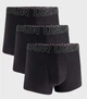 Трусы-боксерки мужские Under Armour M Ua Perf Tech (3 Pack) LG Чорний 1383882-001 - изображение 1