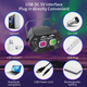 Energolux QR-406 LED+Laser, зіркове світло, cвітломузика з пультом, лазерний диско проектор 360° з рухливим ефектом, активація під ритм музики - зображення 7