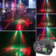 Energolux QR-406 LED+Laser, зіркове світло, cвітломузика з пультом, лазерний диско проектор 360° з рухливим ефектом, активація під ритм музики - зображення 10