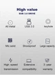 Флеш память ALUNX USB 3.0 компьютерная флешка 64 Гб металлическая - изображение 5