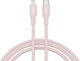 Kabel Canyon CLNM60 Type-C to Lightning 60W MFI 1 m Silicon Pink (CNS-CLNM60SC10PS) - obraz 1