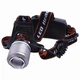 Фонарь HeadLight налобный аккумуляторный LED XML-T6 (WD-2199-Zoom) Серый - изображение 3