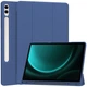 Чохол with Slot for Stylus для для Samsung Galaxy Tab S10 FE 10.9/S9/S9 FE 11" Темно-синій - изображение 1