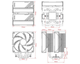 Кулер процессорный ID-Cooling Frozn A620 Black - изображение 7