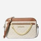 Сумка кросс-боди через плечо женская из искусственной кожи маленькая Michael Kors 35S1GTTC9B Бежевая (194900274491) - изображение 1