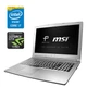 Ігровий ноутбук MSI PL60 7RD-013US / 15.6" (1920x1080) IPS / Intel Core i7-7500U (2 (4) ядра по 2.7 - 3.5 GHz) / 16 GB DDR4 / 120 GB SSD + 1000 GB HDD / nVidia GeForce GTX 1050, 2 GB GDDR5, 128-bit / WebCam б/в - зображення 1