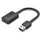 Vention USB Sound Card 2.0 Channel 0.15m Black (CDYB0) - изображение 1