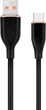 Кабель Cablexpert USB Type A - USB Type-C 1.5 м Черный (CC-USB2S-AMCM-1.5M-BK) - изображение 1