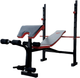 Лавка для жиму RN-Sport ReadMeBlack + 4 грифи, 100 кг дисків (RMB-100) - зображення 3