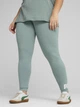 Спортивные леггинсы для фитнеса женские Puma Ess No. 1 Logo Leggings (S) 68242730 S Green Moon (4067983478055) - изображение 3