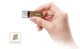 Флеш накопичувач USB 3.2 Apacer AH25C 64GB Bronze Brown (коричневий) - зображення 3