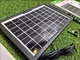 Портативная солнечная панель 15W/12W--6V/9V/16V USB, набор переходников + провода АКБ, размер 36х25см - изображение 4