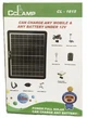 Портативная солнечная панель 15W/12W--6V/9V/16V USB, набор переходников + провода АКБ, размер 36х25см - изображение 6