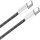 Дата кабель USB-C to USB-C 1.0m 60W 3.0А black ColorWay (CW-CBPDCC061-BK) - зображення 6