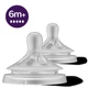 Соска Philips AVENT Natural швидкий потік 6+ міс 2 шт (SCY965/02) - зображення 1