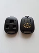 Корпус для ключа Toyota RAV4 Land Cruiser Camry Corolla Prado Yaris Tarago Galakeys 3 кнопки (19-08) - изображение 1