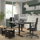 Офисное кресло SMORKULL IKEA 805.034.36 темно-серый - изображение 6