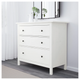 Комод HEMNES IKEA 804.247.45 белая морилка - изображение 1