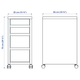 Комод MICKE IKEA 902.130.78 білий - зображення 9