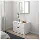 Комод NORDLI IKEA 992.394.94 белый - изображение 1