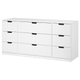 Комод NORDLI IKEA 892.395.07 белый - изображение 2